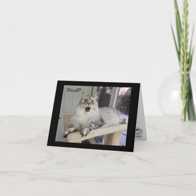 Cartes pour notes humoristiques de café (Devant)