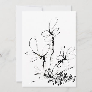 Cartes pour notes noirs et blancs