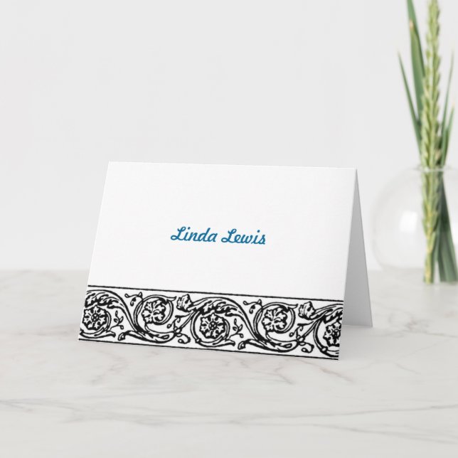 Cartes pour notes personnels (Devant)