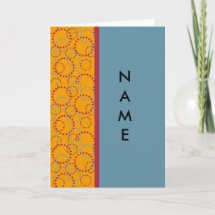 Cartes pour notes rétro personnalisés