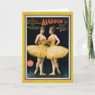 Cartes pour notes vintages de Ballerinas