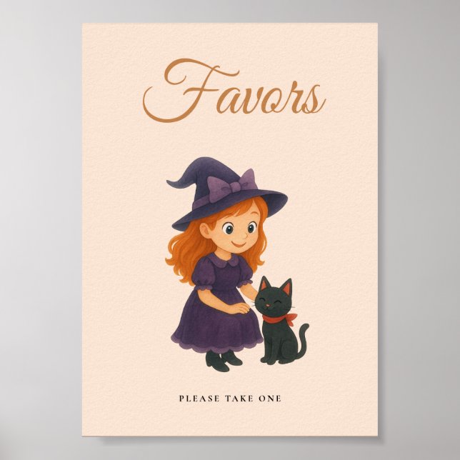 Cartes pour sorcières et chats Cadeaux Tableau Pos (Devant)