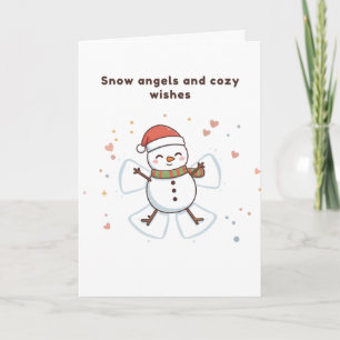 Cartes Puchi Dōshi Anges de neige et Vœux chaleure