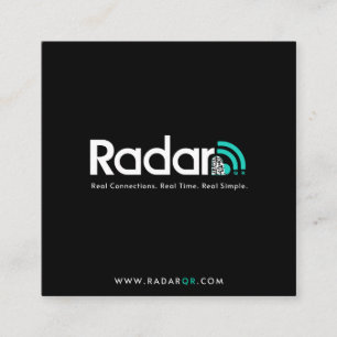 Cartes QR, Carré, Carte de visite Carré 2,5 pouces