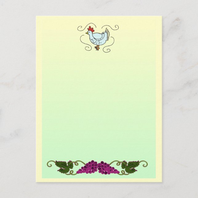 Cartes recettes (Devant)