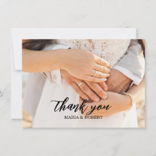 Cartes Remerciements Mariage Plat