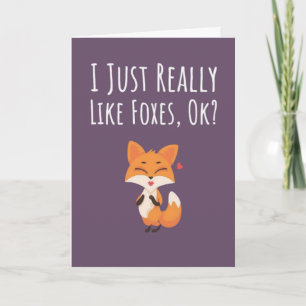Cartes Renard Rose Mignon Filles Pour Enfants Pour