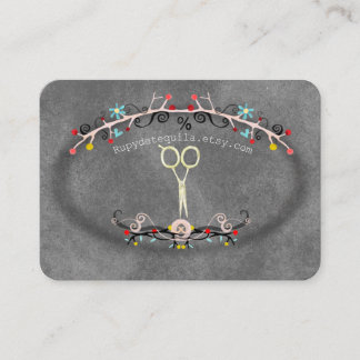 Cartes rétro de réduction de coupe de cheveux