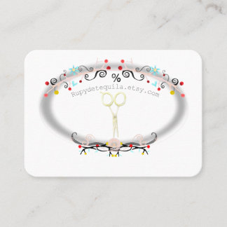 Cartes rétro de réduction de coupe de cheveux
