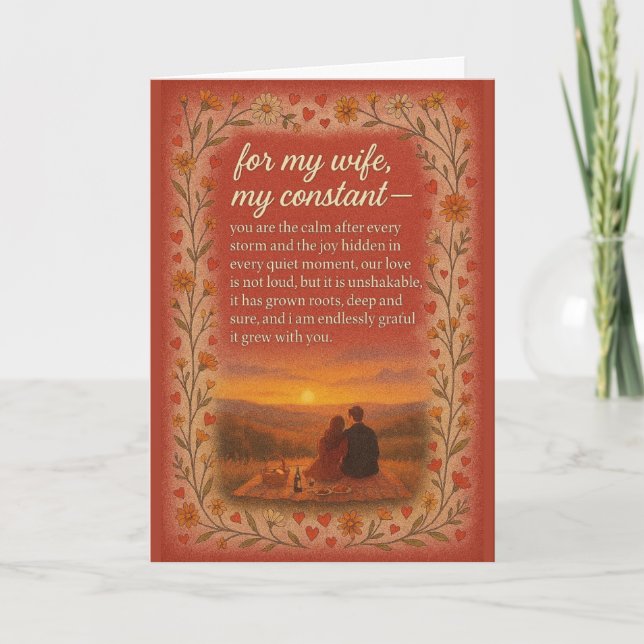 Cartes romantiques de la Saint-Valentin pour ma fe (Devant)