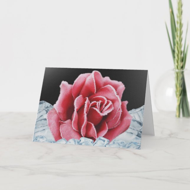 Cartes roses congelées (Devant)