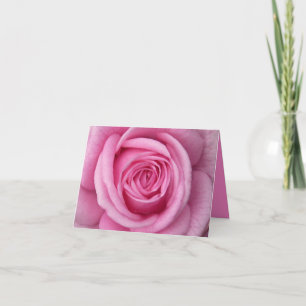 Cartes roses Fleurs roses Carte de voeux personnal