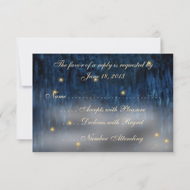 Cartes RSVP Bayou Bliss (Devant)