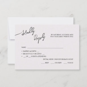 Cartes RSVP Boho-chic mariage, couleurs pastel.