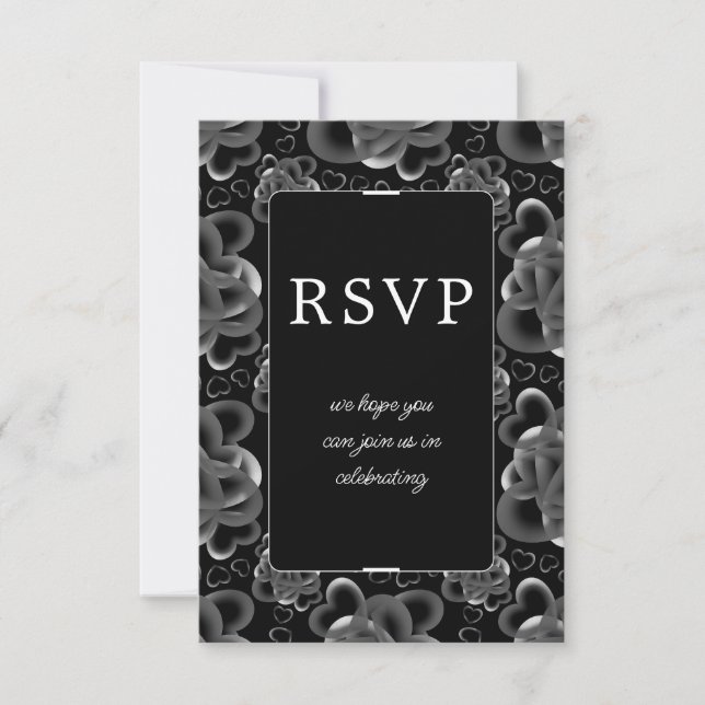 Cartes RSVP Cartes abondantes (Devant)