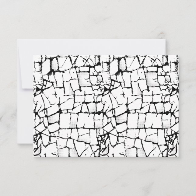 Cartes RSVP de mariage (Devant)