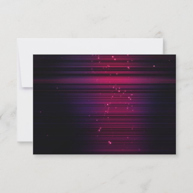 Cartes RSVP de mariage (Devant)