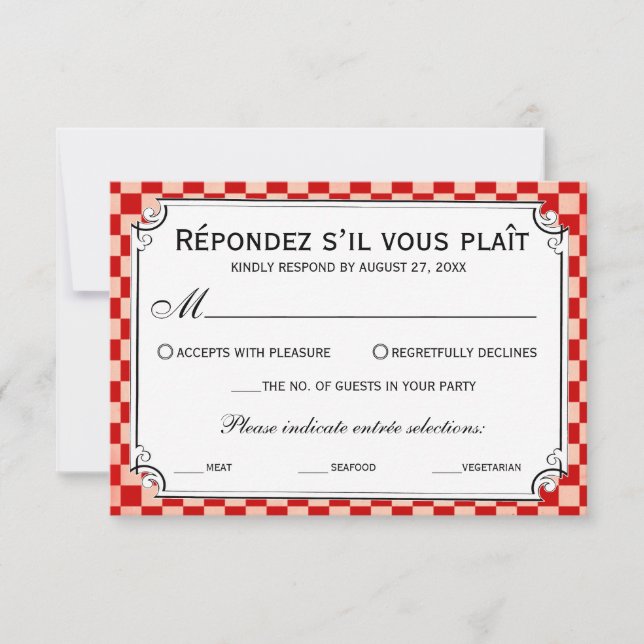 Cartes RSVP de Mariage en tableau de bord Steampun (Devant)