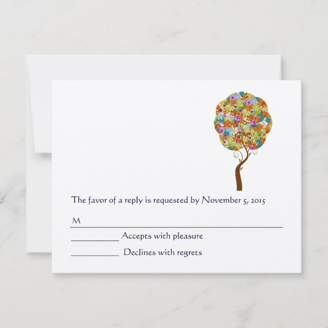 Cartes RSVP-Exigez les Inivitations de 5 x 7 (Devant)