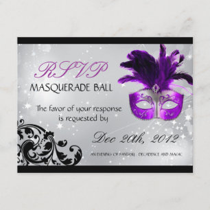 Cartes RSVP masquées