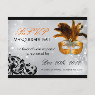 Cartes RSVP masquées