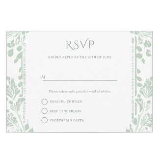 Cartes RSVP Norwich Wedding