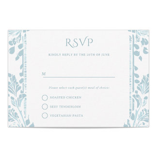 Cartes RSVP Norwich Wedding