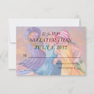CARTES RSVP PERSONNALISABLES POUR LES PETITES FILL