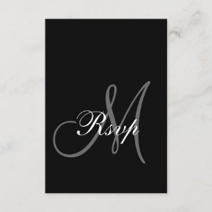 Cartes RSVP pour les invitations de Carrés