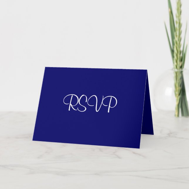 Cartes RSVP pour Mariages (Devant)