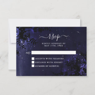 Cartes RSVP Starry Night Celestin Sky