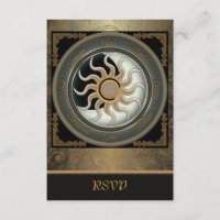 Cartes RSVP Sun et Moon Pagan