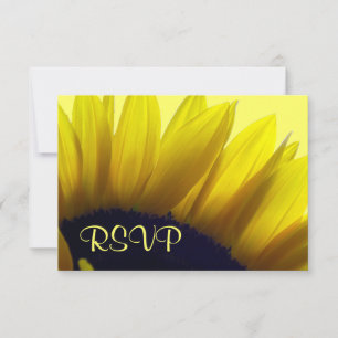 Cartes RSVP Sunflower