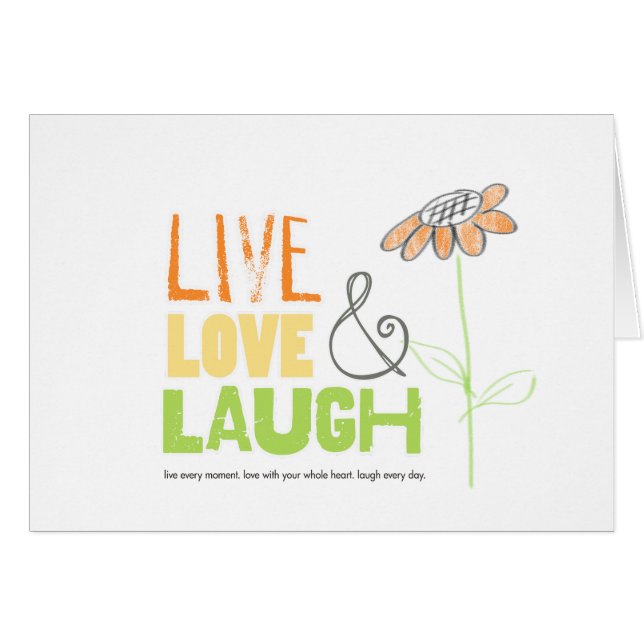 Cartes simplement quotidiennes (Devant horizontal)