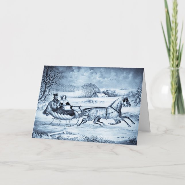 Cartes "Sleigh Ride" (Devant)