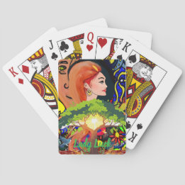 Cartes Soirée de jeu de couple Lady Luck personnalisée