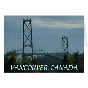 Cartes souvenirs de Vancouver BC Cartes de visite 