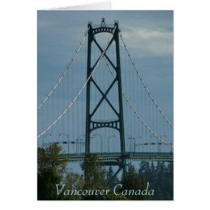 Cartes souvenirs de Vancouver BC Cartes de visite 