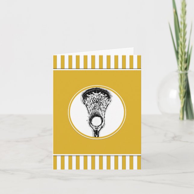 Cartes sportives Lacrosse Gold (Devant)
