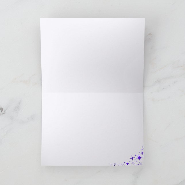 Cartes Starry Merci (Intérieur)