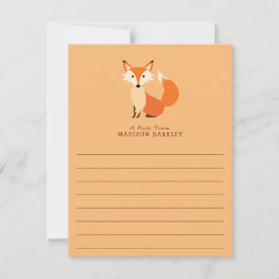 Cartes stationnaires de Fox Kid's Cute Flat