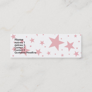 Cartes superbes de profil d'étoile