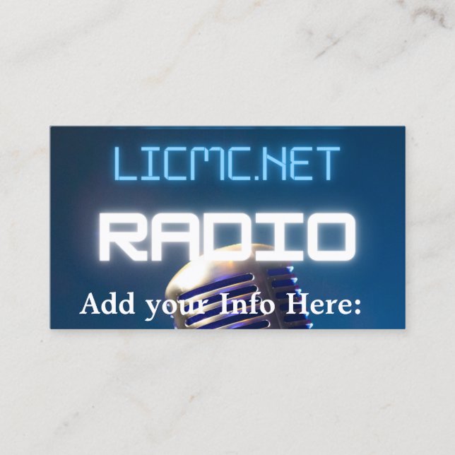 Cartes téléphoniques LICMC Business PLUS (Devant)