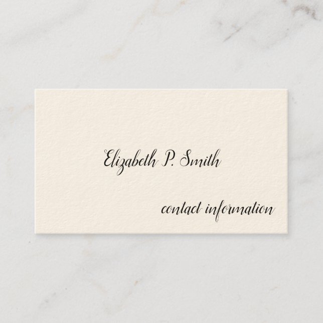 Cartes téléphoniques victoriennes simples (Devant)