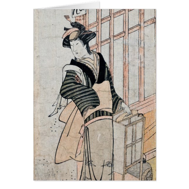 Cartes théâtrales japonaises Kabuki (Devant)