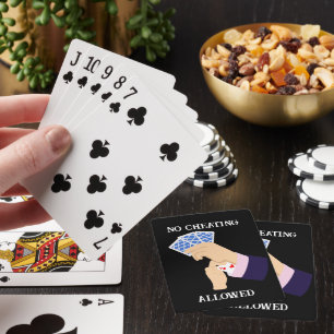 Cartes Tricher amusant ajouter le jeu de texte