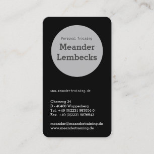 Cartes typo portrait