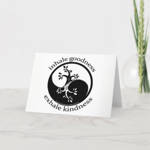 Cartes vierges Inhale Goodness