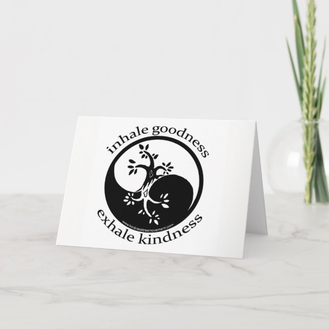 Cartes vierges Inhale Goodness (Devant)