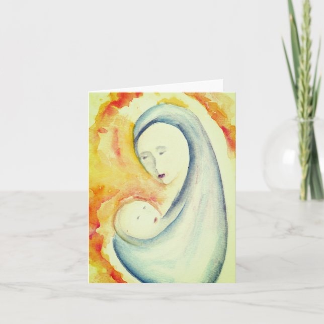 Cartes vierges Madonna et Child (Devant)